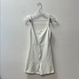 White Fox white Sleeveless Romper